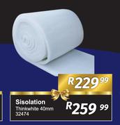 Sisolation Think White 40mm 32474