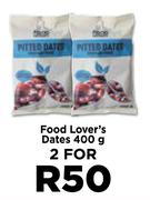 Food Lover's Dates-For 2 x 400g
