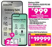 Samsung Galaxy S24 Plus Galaxy S23 FE 5G Smartphone-Each