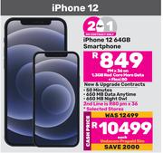 Apple iPhone 12 64GB Smartphone-Each