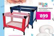 Little One Vito Cot Assorted Colours-Each