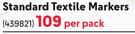 Faber Castell Standard Textile Markers-Per Pack