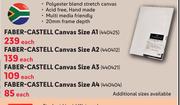 Faber Castell Canvas Size A2-Each