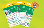 Tower Reward Chart Ass (5 Sheets) 461120-Each