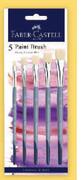 Faber Castell Round Brush Set Of 5 Sizes 2, 4, 6, 8, 10-Per Set