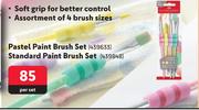 Faber Castell Pastel Paint Brush Set Or Standard Paint Brush Set-Per Set