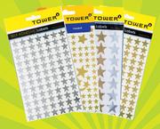 Tower Heart Stickers (3 Sheets) 461117-Each