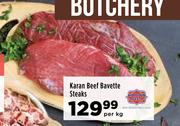 Karan Beef Bavette Steaks-Per Kg