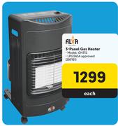 Alva 3 Panel Gas Heater GH312