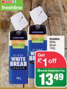 Freshline White Bread-700g