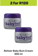 Reitzer Baby Bum Cream-For 2 x 300ml