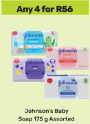 Johnson's Baby Soap Assorted-For 4 x 175g