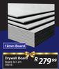 Drywall 12mm Board 3 x 1.2m 35016