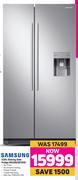 Samsung 520Ltr Side By Side Fridge RS52N3B13S8