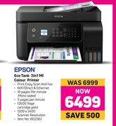 Epson Eco Tank 3 In 1 MF Colour Printer