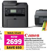Canon I-Sensys Home/ Small Office Aio Laser (MF237w)