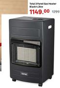 Totai 3 Panel Gas Heater Black 4.2Kw