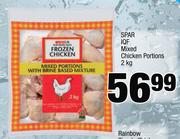 Spar IQF Mixed Chicken Portions-2Kg