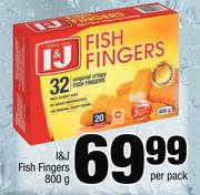 I&J Fish Fingers-800g Per Pack