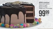 Spar Freshline Cakes Dark & Light, Black Forest Death By Chocolate Assorted-Each