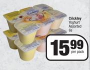Crickley Yoghurt Assorted-6s Per Pack