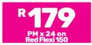 Honor X5 Plus Smartphone-On Red Flexi 150