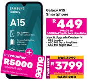 Samsung Galaxy A15 Smartphone-Each