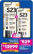 2 x Samsung Galaxy S23 5G Smartphone-On 1.3GB Red Core More Data