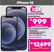 Apple iPhone 12 64GB Smartphone-Each