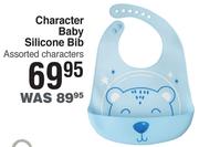 Character Baby Silicone Bib