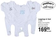 Mother's Choice Leggings & Vest- Per Pack