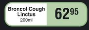 Broncol Cough Linctus-200ml