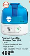 Vicks Personal Humifier Ultrasonic Cool Mist