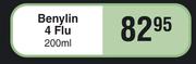 Benylin 4 Flu-200ml