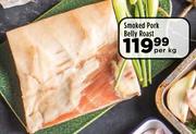 Smoked Pork Belly Roast-Per Kg
