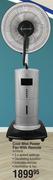Elektra Comfort Cool Mist Power Fan With Remote