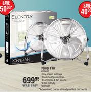 Elektra Comfort Power Fan