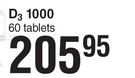Metagenics D3 1000 60 Tablets