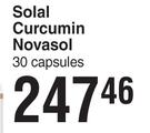 Solal Curcumin Novasol 30 Capsules