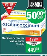 Oscillococcinum Value Pack 30 Vials