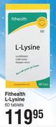 Fithealth L-Lysine 60 Tablets