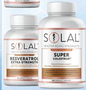 Solal Resveratrol Extra Strength 60 Capsules