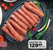 Oukraal Wors-2kg Per Box