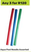 Aqua Pool Noodle Assorted-For Any 3