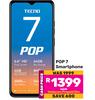 Tecno Pop 7 Smartphone-Each