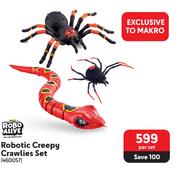 Robo Alive Robotic Creepy Crawlies Set-Per Set