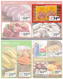 SPAR COUNTRY EASTERN CAPE : Here For you (24 August - 5 September 2021) Valid In Amahlathi, Bedford, Buffalo Flats, Cala, Centane, Hankey, Komga, Nemato, Patensie, Peddie, Zastron, Indwe, Kwa-Fetting, page 5