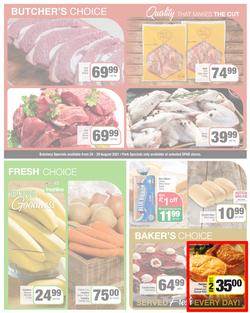 SPAR COUNTRY EASTERN CAPE : Here For you (24 August - 5 September 2021) Valid In Amahlathi, Bedford, Buffalo Flats, Cala, Centane, Hankey, Komga, Nemato, Patensie, Peddie, Zastron, Indwe, Kwa-Fetting, page 5