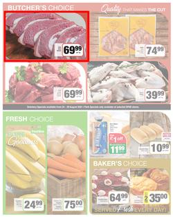 SPAR COUNTRY EASTERN CAPE : Here For you (24 August - 5 September 2021) Valid In Amahlathi, Bedford, Buffalo Flats, Cala, Centane, Hankey, Komga, Nemato, Patensie, Peddie, Zastron, Indwe, Kwa-Fetting, page 5