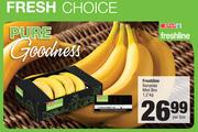 Freshline Bananas Mini Box-1.2Kg Per Box
